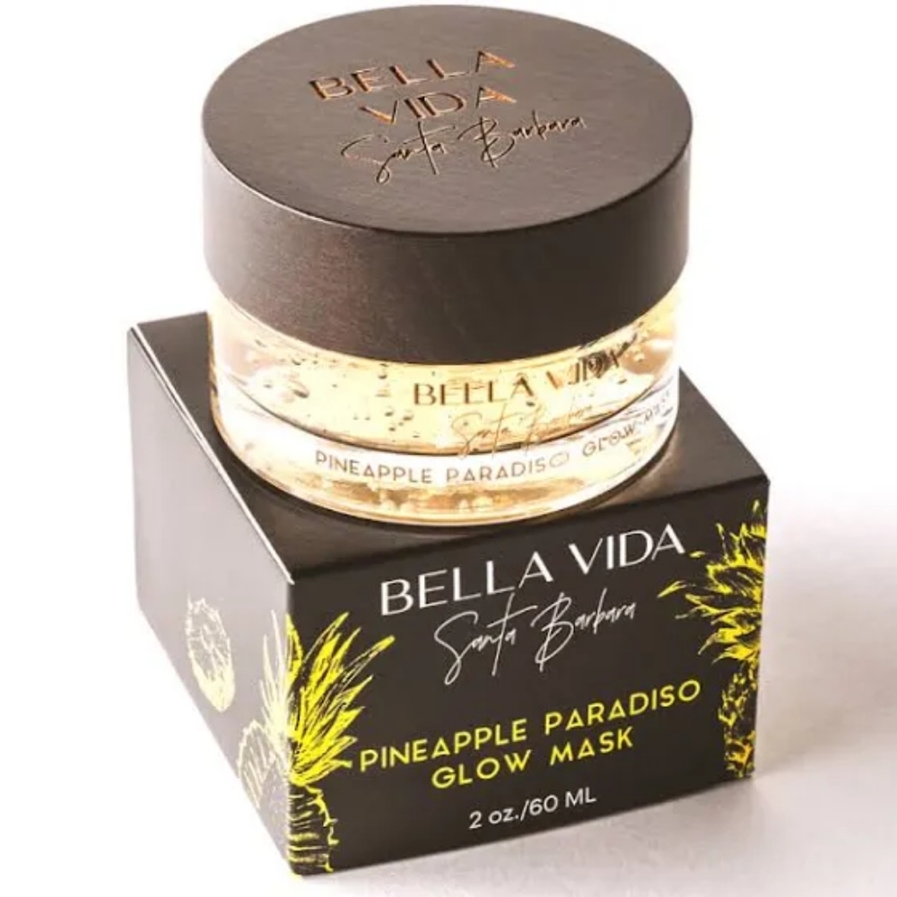 Bella Vida Santa Barbara Pineapple Paradiso Glow Mask 